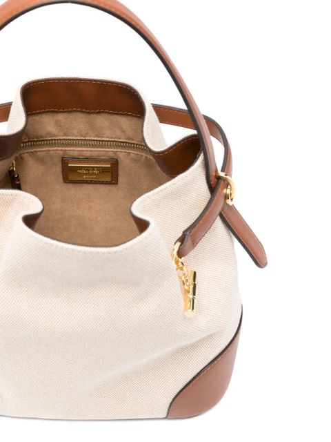 Lauren Ralph Lauren buckle chain tote bag - Neutrals
