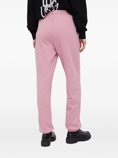 MC2 Saint Barth cuffed slogan-print track pants - Pink - zdjęcie produktu nr 2