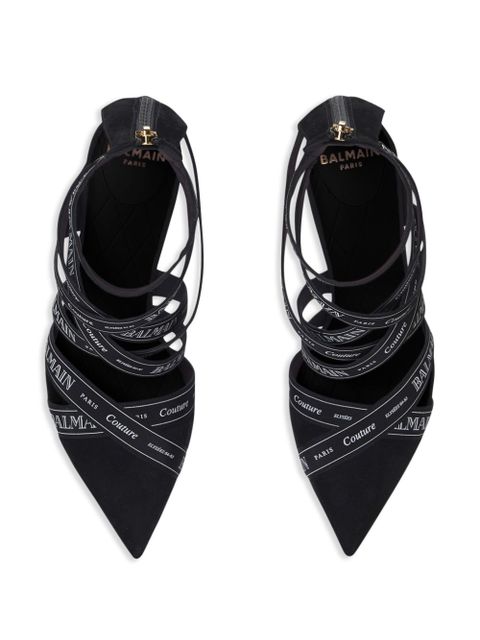 Balmain Couture Ribbon pumps - Black