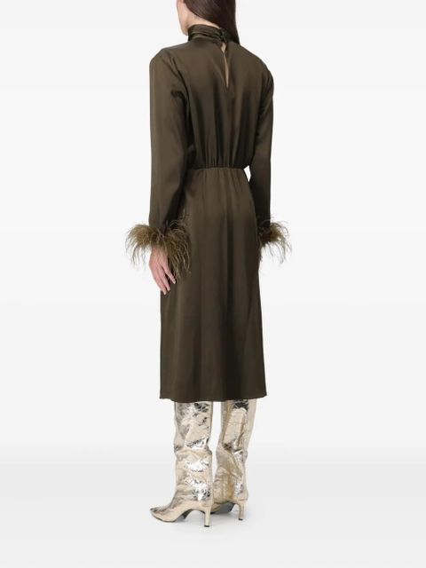 Blumarine Enver midi dress - Green