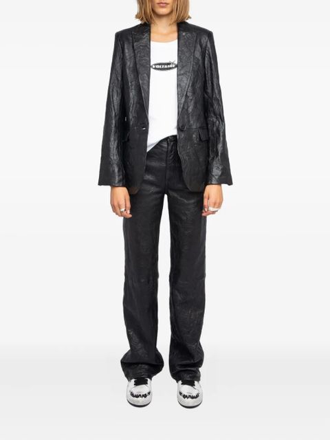 Zadig&Voltaire single-breasted tailored blazer - Black - zdjęcie produktu nr 2