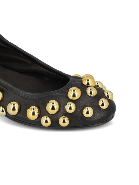 ISABEL MARANT stud-embellished ballet flats - Black - zdjęcie produktu nr 2