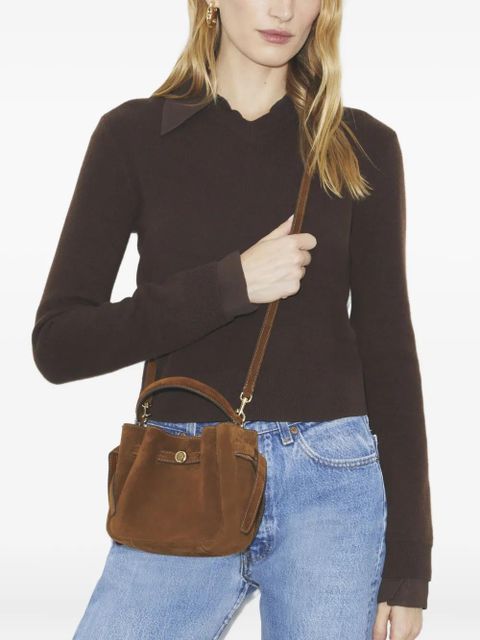 Tory Burch mini Romy tote bag - Brown