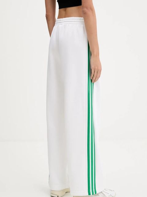 adidas spodnie dresowe Stadium damskie kolor biały z aplikacją JW0533 - zdjęcie produktu nr 2