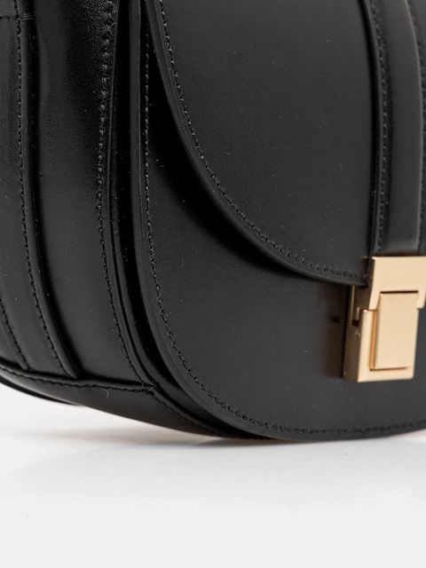 Marc O'Polo torebka skórzana kolor czarny 50912210702203