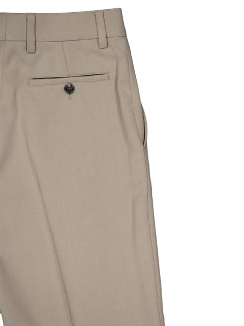 AMI Paris flared twill trousers - Neutrals - zdjęcie produktu nr 2