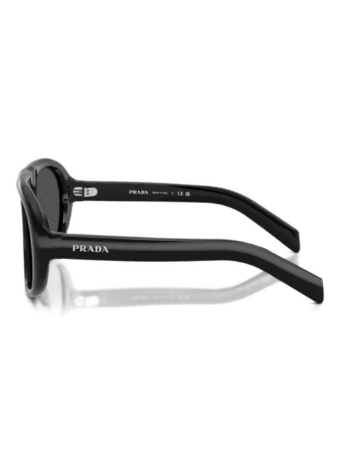Prada Eyewear navigator-frame sunglasses - Black