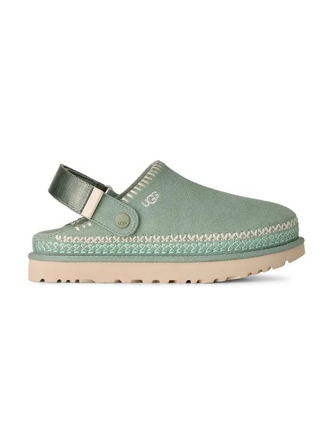 UGG klapki zamszowe W Goldenstar Meadow Accent Clog - zdjęcie produktu nr 2