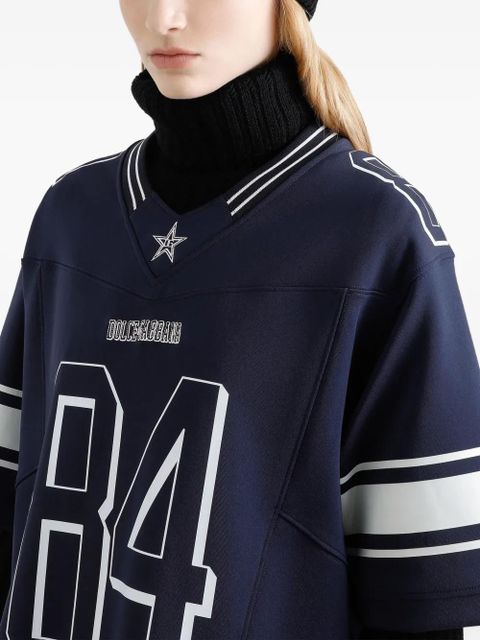 Dolce & Gabbana number 84 jersey - Blue