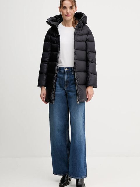 Hetrego kurtka puchowa HANNA kolor granatowy zimowa oversize 8P602