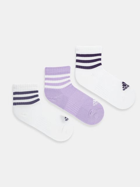 adidas skarpetki Essentials 3-pack damskie kolor biały JW2768