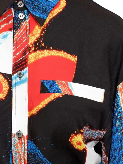 AMBUSH printed shirt - Black