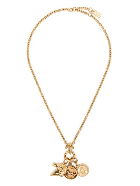 Chloé gold-tone charm necklace - zdjęcie produktu nr 1