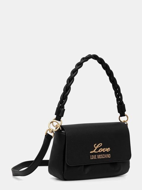 Love Moschino torebka skórzana - zdjęcie produktu nr 2