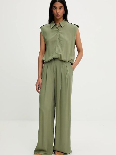 Answear.LAB komplet damski kolor zielony - zdjęcie produktu nr 1