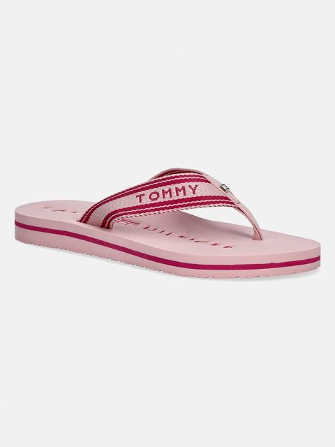 Tommy Hilfiger japonki damskie TH WEBBING SUMMER SANDAL - zdjęcie produktu nr 2