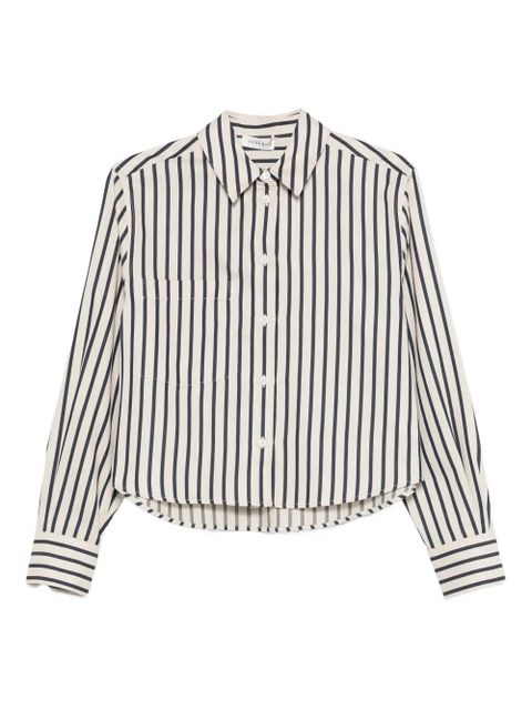 ANINE BING striped pocket shirt - Neutrals - zdjęcie produktu nr 1