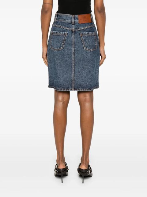 ETRO denim midi skirt - Blue - zdjęcie produktu nr 2