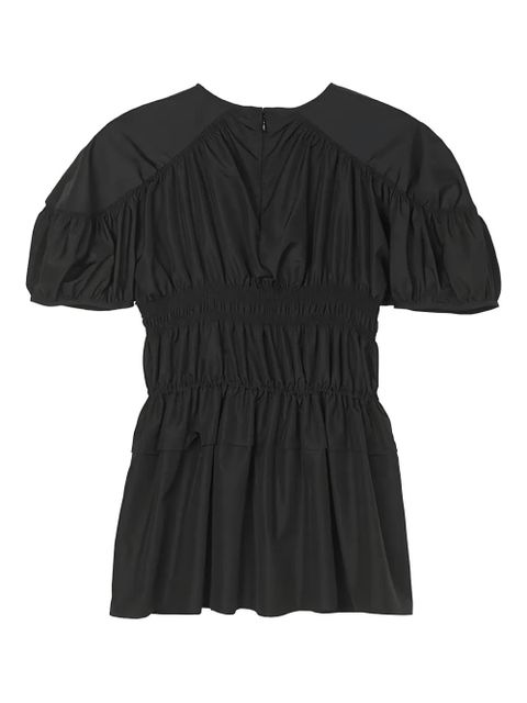 Cecilie Bahnsen Brooklyn puff-sleeve top - Black