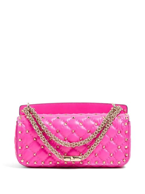 Valentino Garavani Rockstud-embellishment shoulder bag - Pink