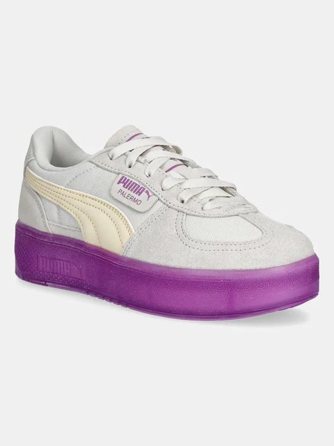 Puma sneakersy Palermo Elevata Xtra Wns damskie kolor szary 401285 - zdjęcie produktu nr 1