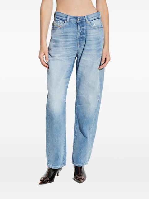 Diesel distressed light-wash jeans - Blue