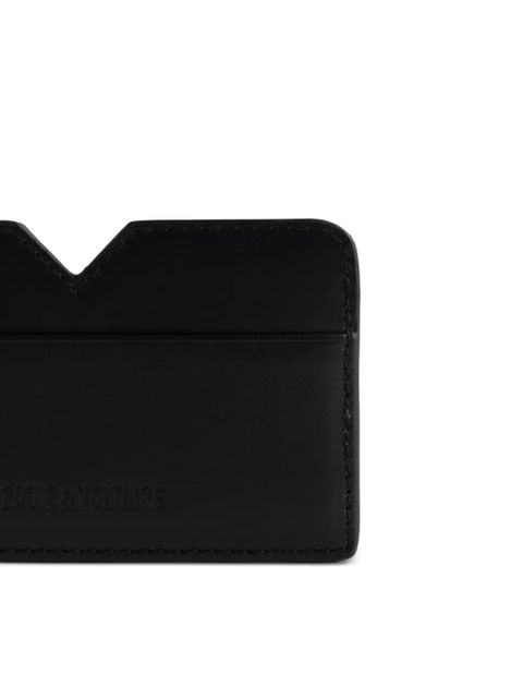 Zadig&Voltaire V-cut multipass card holder - Black