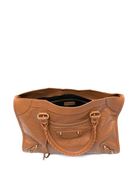 Balenciaga medium Le City tote bag - Brown