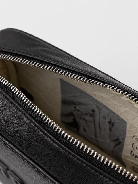 Patrizia Pepe torebka skórzana kolor czarny 8B0254 L113