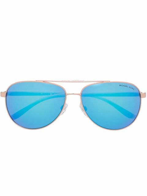 Michael Kors pilot-frame sunglasses - Gold - zdjęcie produktu nr 1