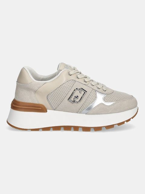 Liu Jo sneakersy AMAZING 43 BIS damskie kolor beżowy BA6031PX027S1856