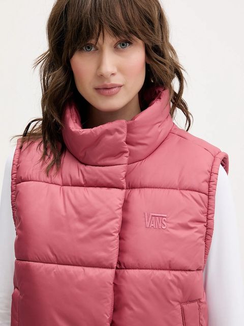Vans bezrękawnik kolor różowy zimowy VN000PK5ZRY1