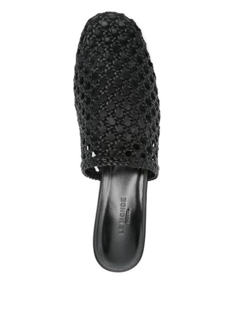 Le Monde Beryl 50mm Kitten mules - Black