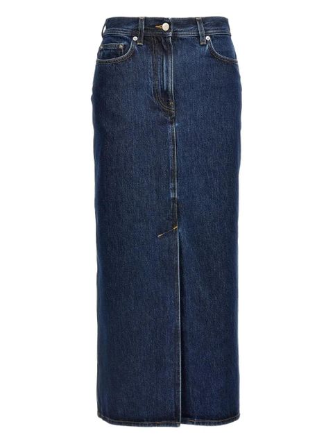 LouLou de Saison Rona maxi skirt - Blue - zdjęcie produktu nr 1