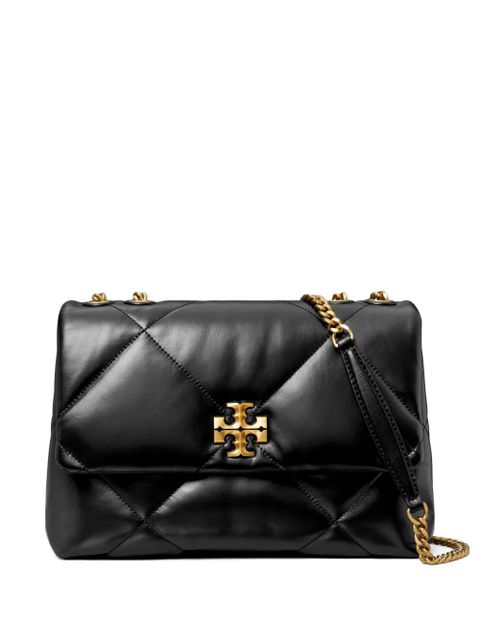 Tory Burch Kira diamond-quilted convertible shoulder bag - Black - zdjęcie produktu nr 1