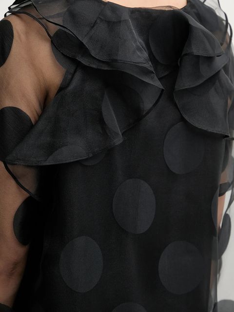 Stine Goya koszula damska kolor czarny regular SG-PS26-T125-2460