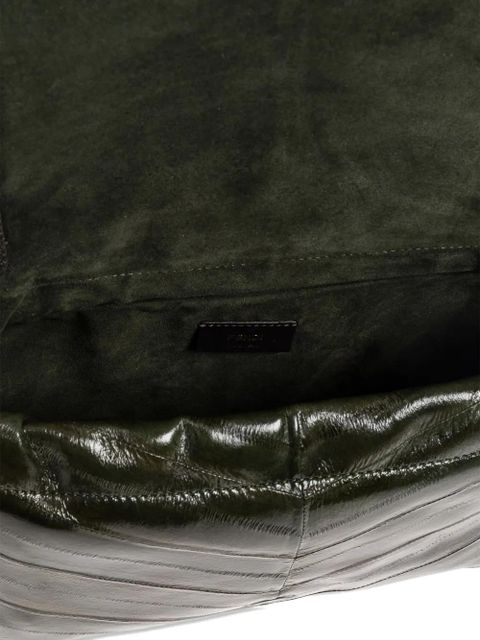 FENDI chevron shoulder bag - Green