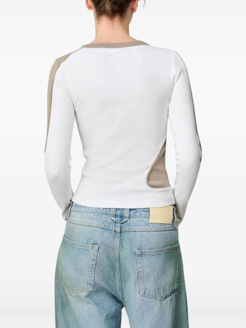 Axel Arigato panel-dual top - White