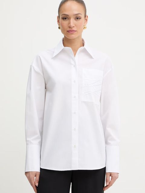 Karl Lagerfeld koszula damska bawełniana - zdjęcie produktu nr 2