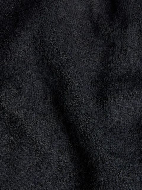 ETRO knitted jacquard midi skirt - Black