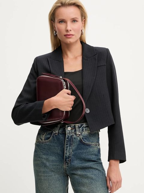 Answear.LAB marynarka kolor granatowy jednorzędowa - zdjęcie produktu nr 1