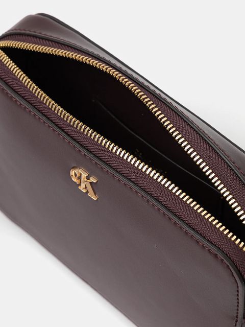 Calvin Klein torebka kolor brązowy LV04F3173G