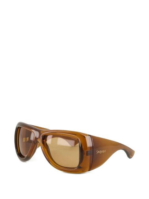 Saint Laurent Eyewear 902 Howl sunglasses - Brown - zdjęcie produktu nr 2