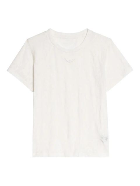 Zadig&Voltaire star-print short-sleeve T-shirt - Neutrals - zdjęcie produktu nr 1