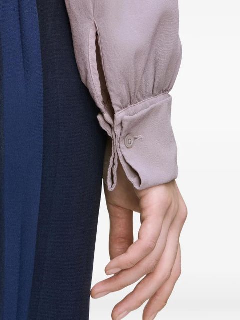 Maison Margiela long-sleeve pocket shirt - Pink