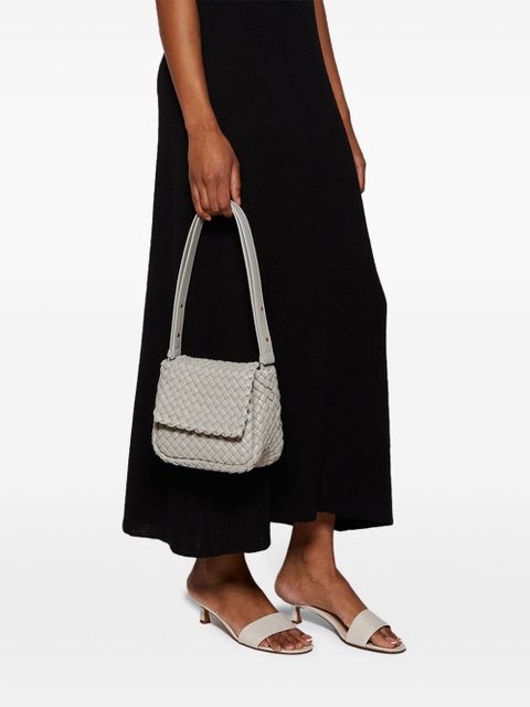 The Row Combo 40mm satin mules - Neutrals