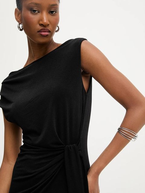 Answear.LAB top damska kolor czarny gładka