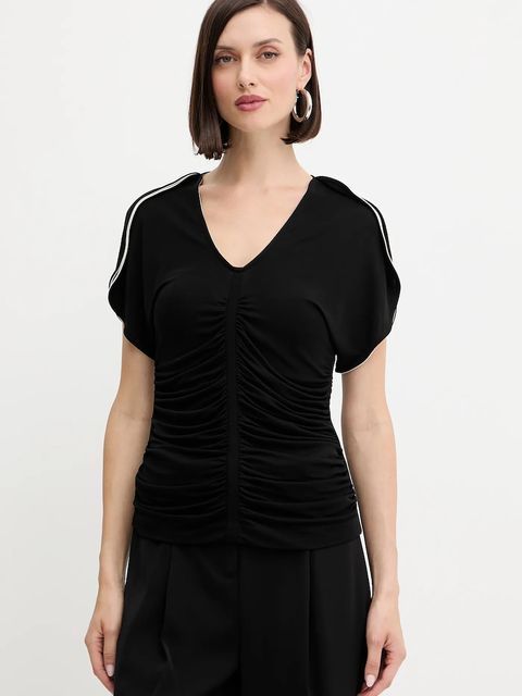 BOSS bluzka damskie kolor czarny 50544874 - zdjęcie produktu nr 1