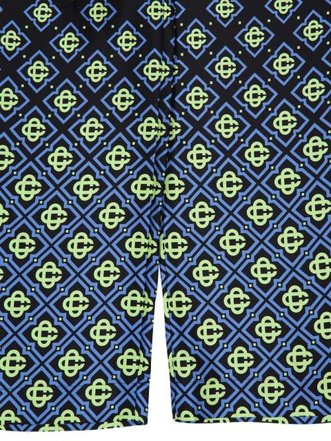 Casablanca monogram palazzo pants - Black