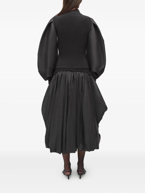 Simkhai Jackie long-sleeve blouse - Black